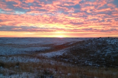 Sunset in Nebraska Sandhills